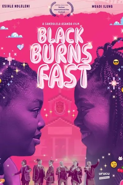 Black Burns Fast film poster