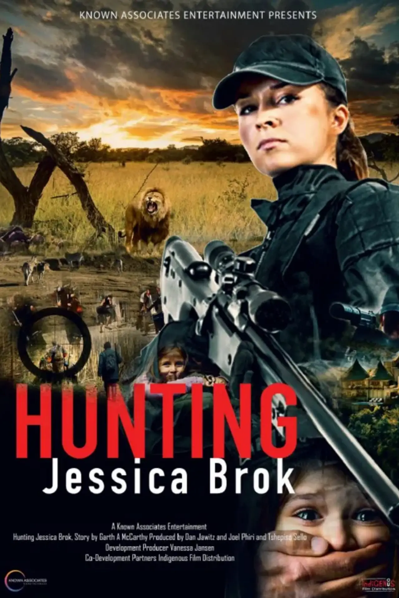 Hunting Jessica Brok working poster