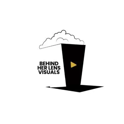 Behind Her Lens Visuals logo